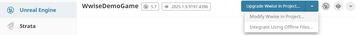 UE Integration