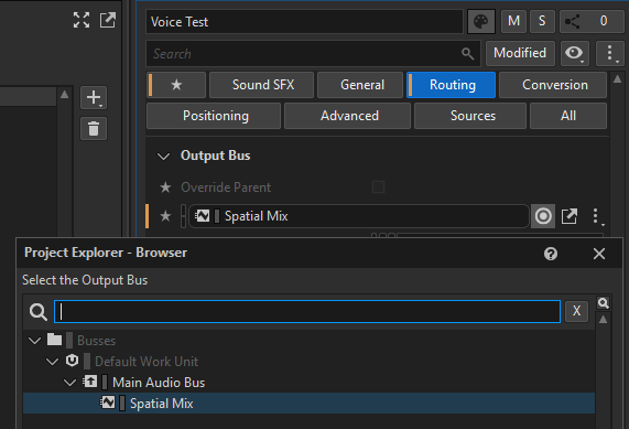 Route SFX