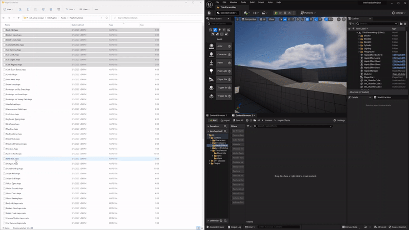 Haps Files to Unreal