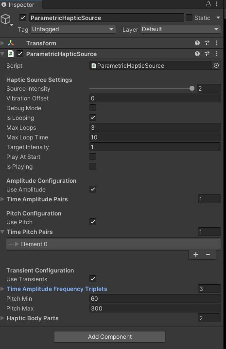 Parametric Haptic Source