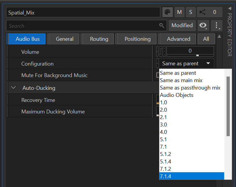 Channel Configuration