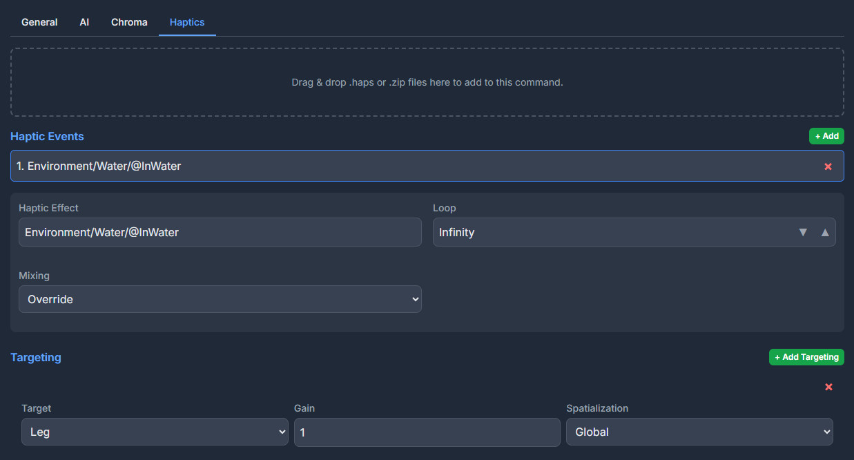 Configuration_Haptics